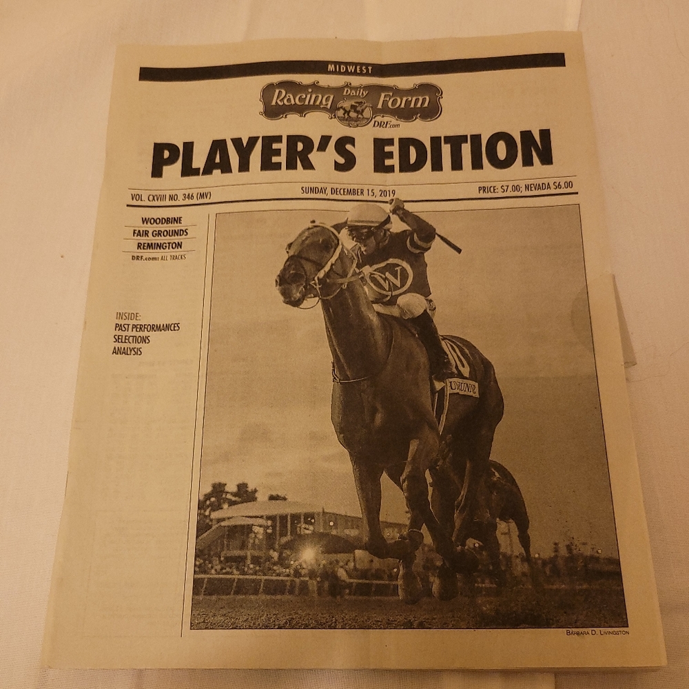 Midwest  Daily  Racing  Form - Picture 2 of 7